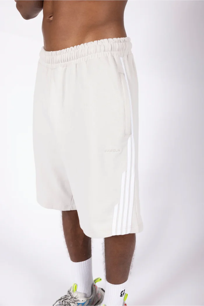 Favela Pleated Shorts Grau (1)