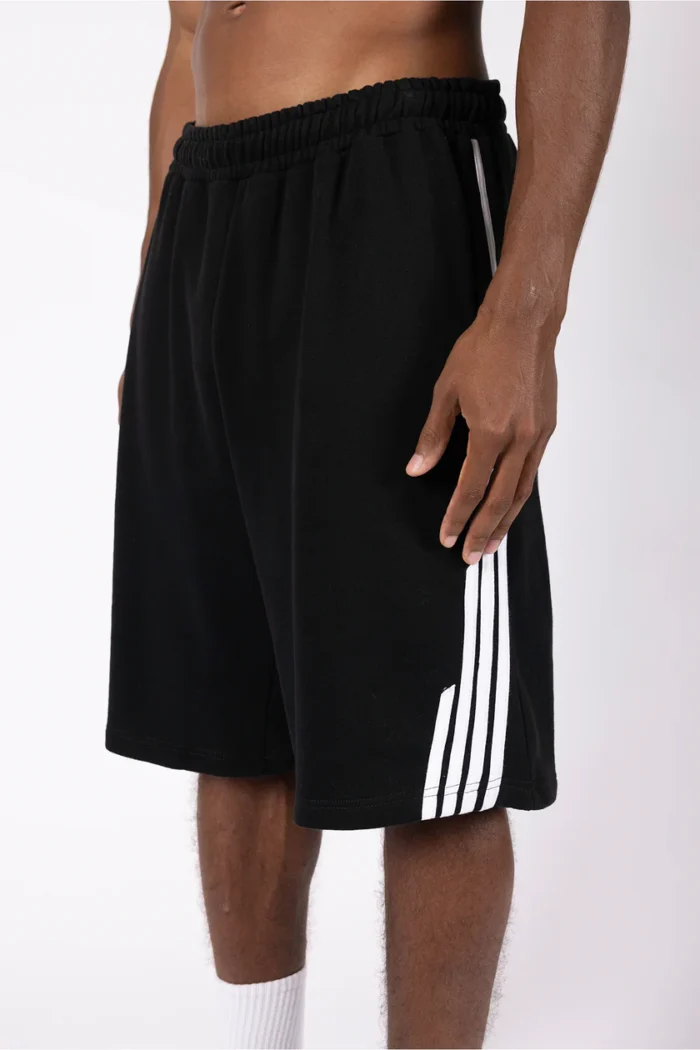 Favela Pleated Shorts Schwarz (2)