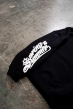 Favela SS23 Schwarz Snap Button Hoodie (6)